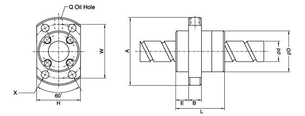  SFE1616-6、滾珠絲杠軸承