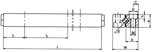 SGV15-800滾柱交叉導(dǎo)軌